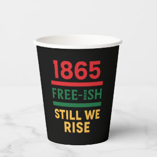 Juneteenth Paper Cups