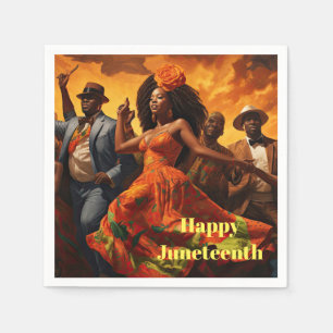 Juneteenth Paper Napkin