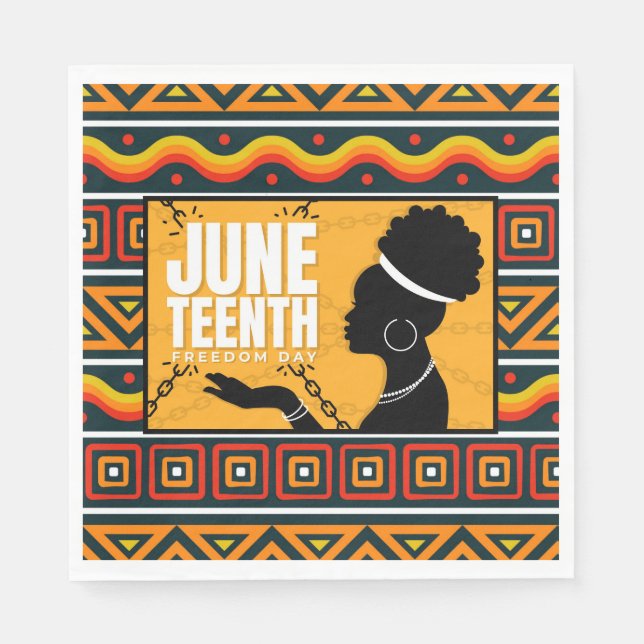 Juneteenth Paper Napkins (Front)