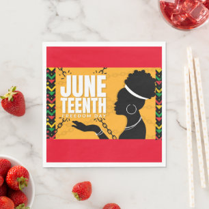 Juneteenth Paper Napkins