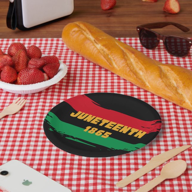 Juneteenth Paper Plate (Picnic)