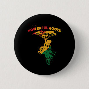 Juneteenth Party Favour Pan African Decor Afro Ame 6 Cm Round Badge