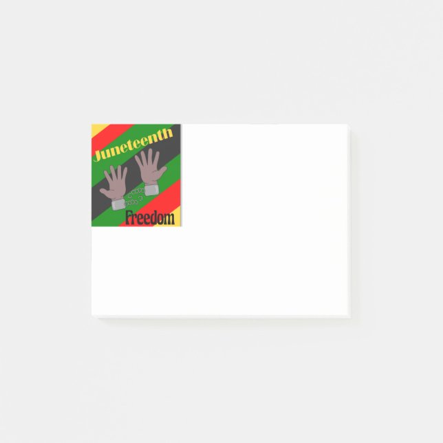 Juneteenth  post-it notes (Front)