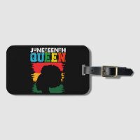 Juneteenth Queen Black Afro Melanin Girl