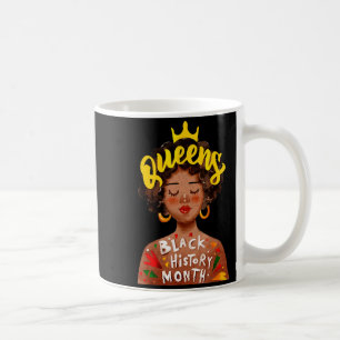 juneteenth queen black girl magic melanin man wome coffee mug