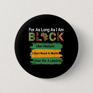 Juneteenth Shirt Celebrating Black Freedom African 6 Cm Round Badge