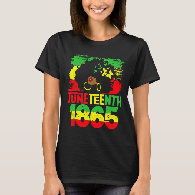 Juneteenth Shirt For Women Juneteenth Black Americ (Front)