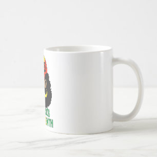 Juneteenth Shirt Messy Bun Juneteenth Celebrate 18 Coffee Mug