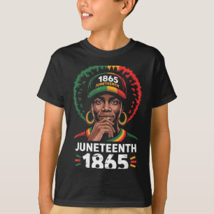 Juneteenth shirts black pride afro men women kids