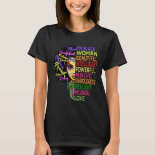 Juneteenth Shirts Women - I Am Black History Month