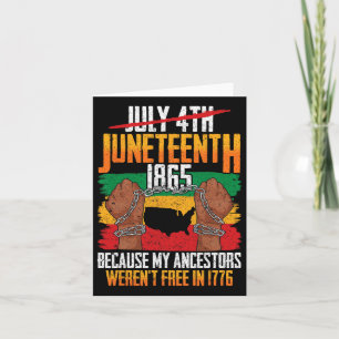 Juneteenth Shirts Women Juneteenth Women June 19  Card