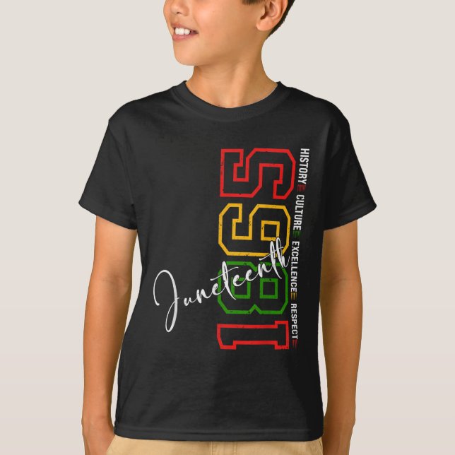 Juneteenth Shirts Women Men African American Junet (Front)