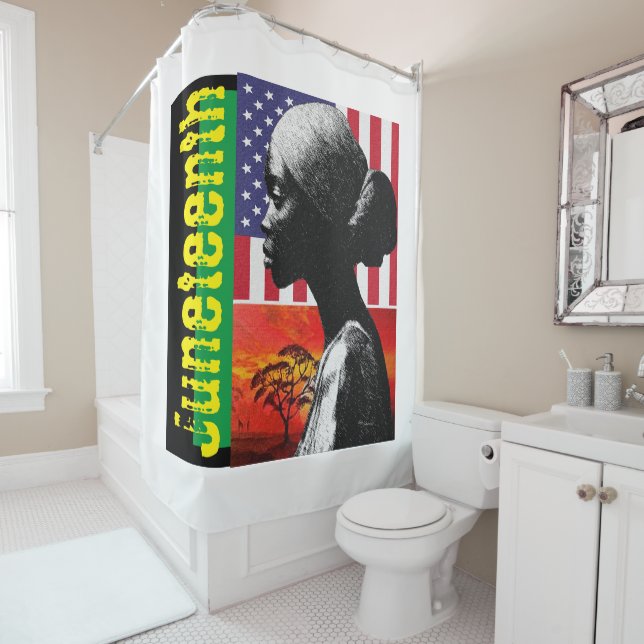 Juneteenth Shower Curtain (In Situ)