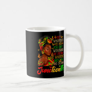 Juneteenth Storm Black Black History Month Coffee Mug