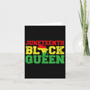Juneteenth T Shirts Women Girls Card