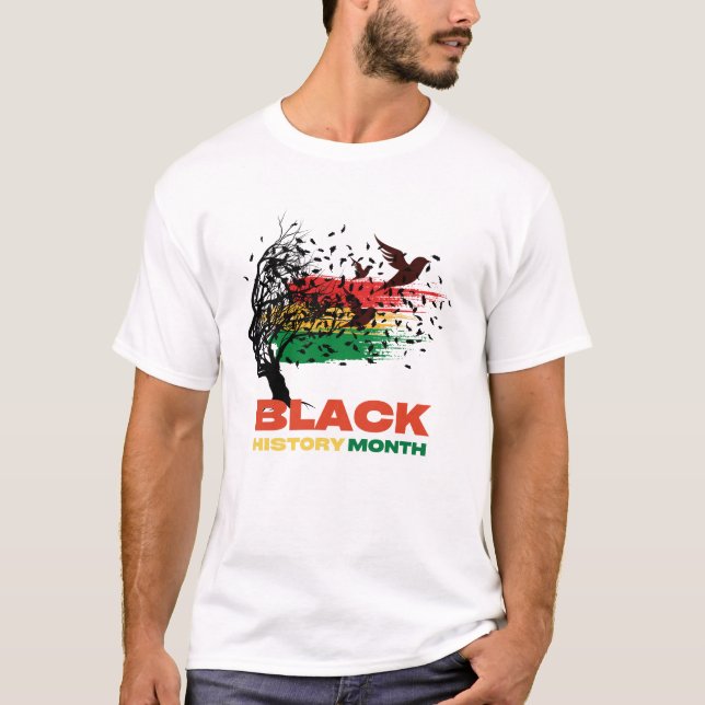 Juneteenth Tree African Root Afro Proud Black June T-Shirt (Front)