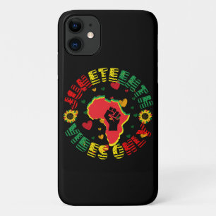 Juneteenth Vibes Only Celebrate Freedom! iPhone 11 Case