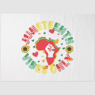 Juneteenth Vibes Only Celebrate Freedom! Tissue Paper