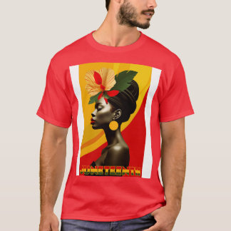 Juneteenth with a Earring T-Shirt