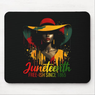 Juneteenth Women Celebrate Black Freedom History M Mouse Mat