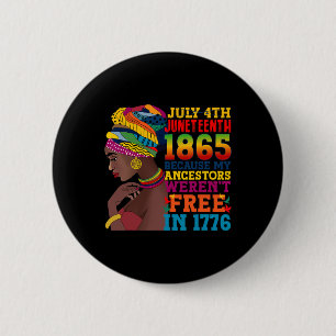 Juneteenth Women Juneteenth Shirts African America 6 Cm Round Badge