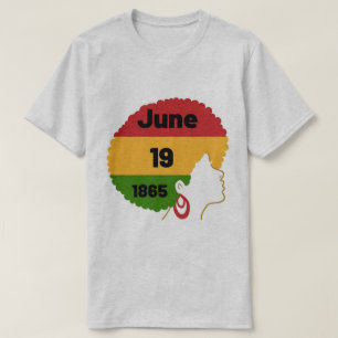 Juneteenth Women's Afro T-Shirt
