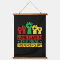 Juneteenth Word Art Pan Africa Colours