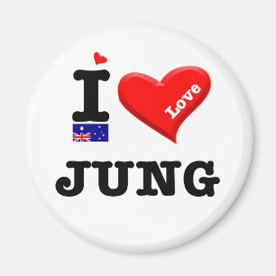JUNG - I Love Magnet