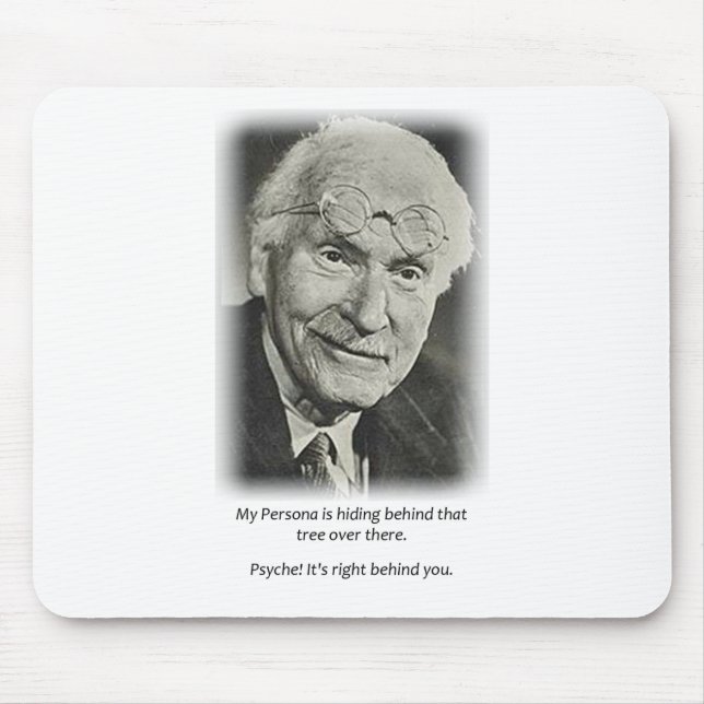 Jung Persona Tee Mouse Mat (Front)