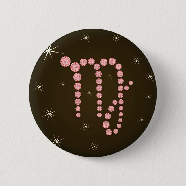 Jungfrau 23. August bis 23. September Buttons (Front)