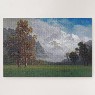 Jungfrau, Albert Bierstadt Jigsaw Puzzle