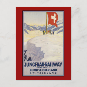 Jungfrau-Railway Bernese oberland Postcard