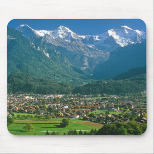 Jungfrau range mouse mat
