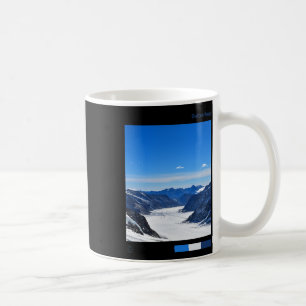 Jungfraujoch Travel Art - Swiss Skiing Souvenir Sw Coffee Mug