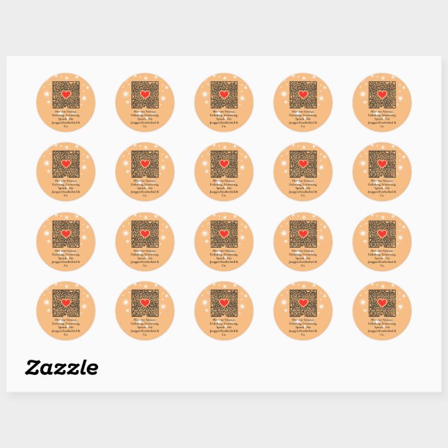 Junggesellenabschied Zubehört Classic Round Sticke Classic Round Sticker (Sheet)