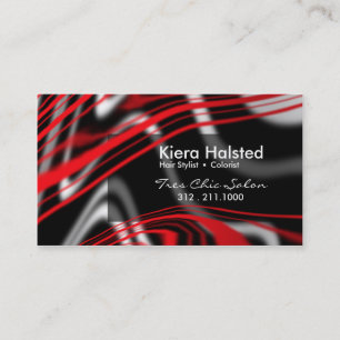 Jungle-1 Business Card (red/black)