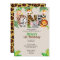Jungle 1st Birthday Party Invitations