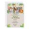 Jungle 1st Birthday Party Invitations