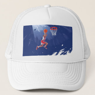 Jungle Adorable Lion Cub Sitting Portrait  Trucker Hat