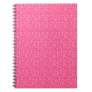 jungle adventure pink cheetah print notebook