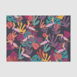  Jungle and Tropical Birds Tissue Paper
