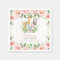 Jungle Animal Safari Pink Floral Girl Baby Shower