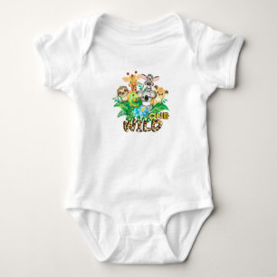 Jungle Animal Wild ONE Boy 1st Birthday Outfit Baby Bodysuit