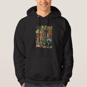 Jungle Animal Wildlife Safari Zoo Theme Forest Wil Hoodie