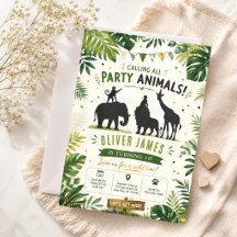 Jungle Animals 10th Birthday