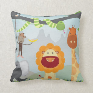 Jungle Animals Cushion