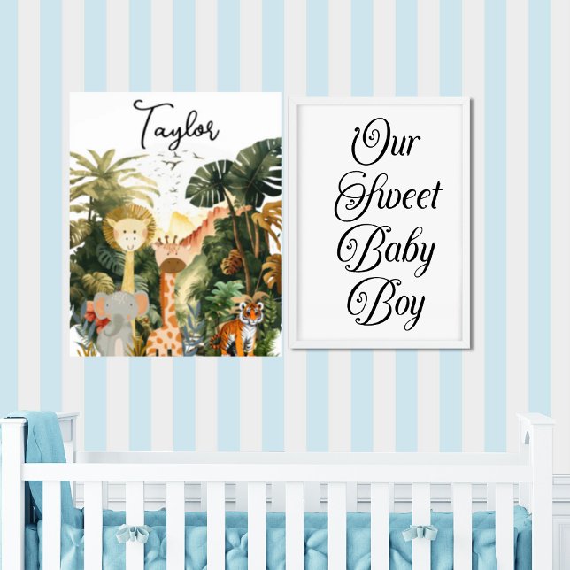 Jungle Animals Exotic Safari Dream Poster (Creator Uploaded)