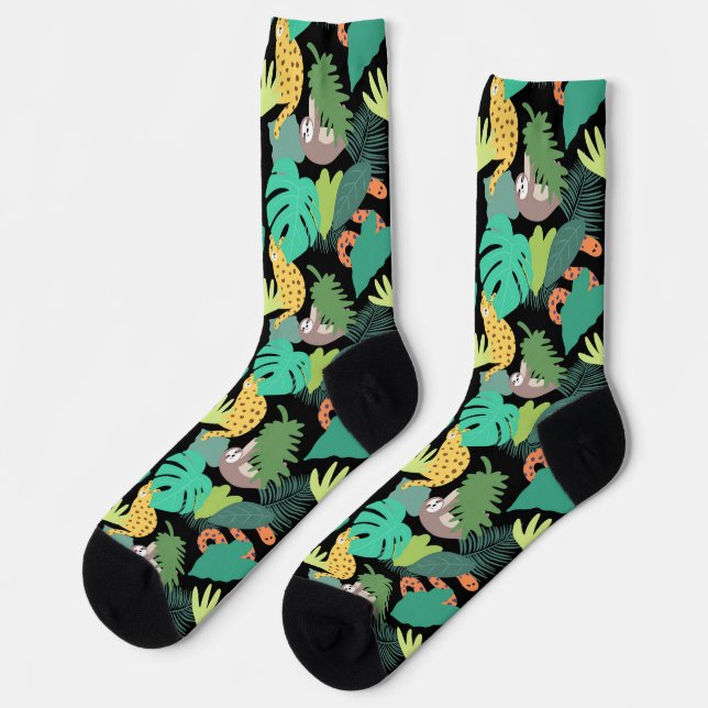 Jungle animals  socks (Left)