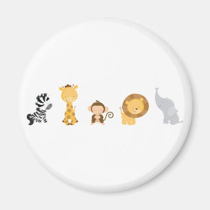 Jungle Babies Magnet
