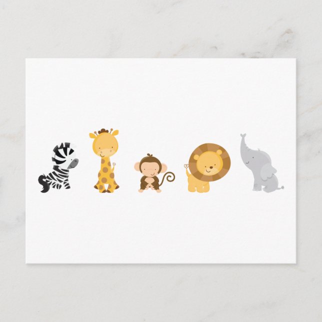 Jungle Babies Postcard (Front)